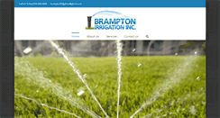 Desktop Screenshot of bramptonirrigation.ca